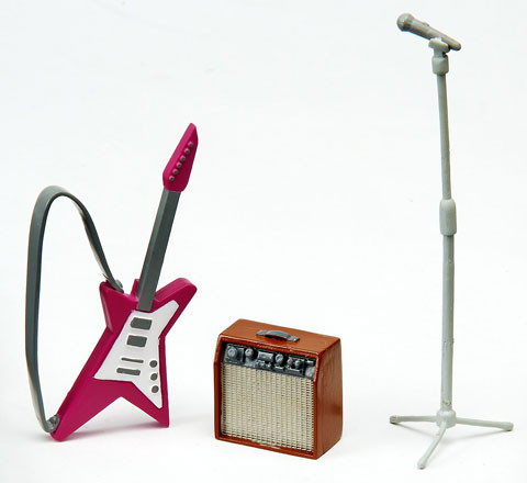 Ongaku Set, Re-Ment, Accessories, 1/18, 4521121300443