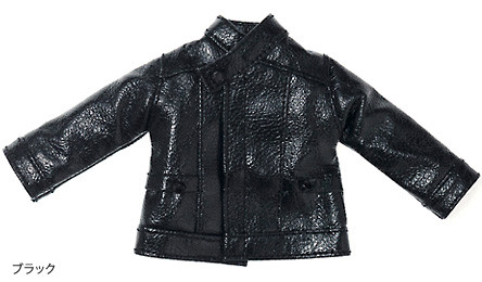 Leather Jacket (Black), Pb'-factory, Petworks, Accessories