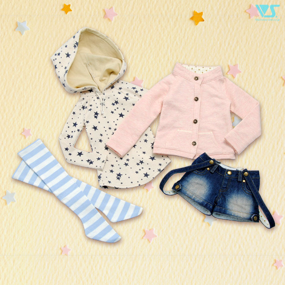Starry / Hooded Dress Set, Volks, Accessories, 1/3, 4524475410318