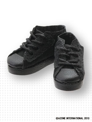 Simple Low Cut Sneakers (Black), Azone, Accessories, 1/6, 4580116043512