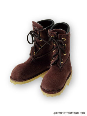 Hokkori Suede Boots (Brown), Azone, Accessories, 1/6, 4580116045615