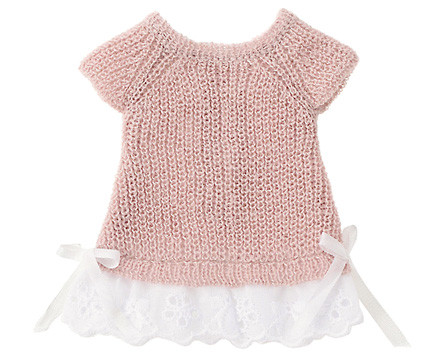 Ribbon Knit One-piece Dress, Petworks, Accessories