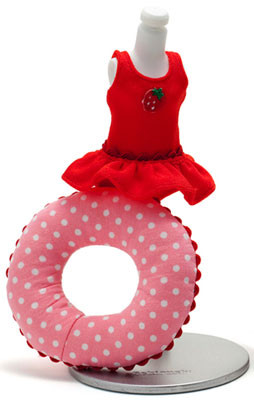 Mini-Skirt Swimsuit (Red), Pb'-factory, Petworks, Accessories