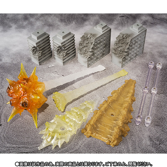 Godzilla Effect 2, Gojira, Bandai, Accessories