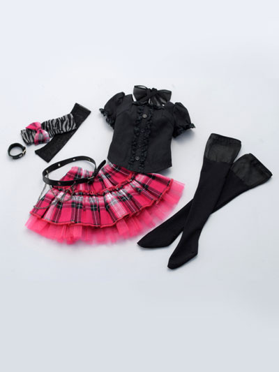 Punkish Tartan Set, Volks, Accessories, 1/3