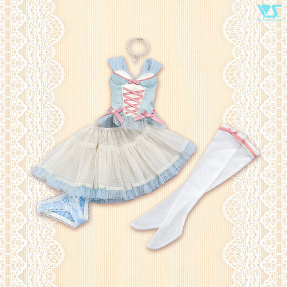 Mint Blue Bustier Set, Volks, Accessories, 1/3