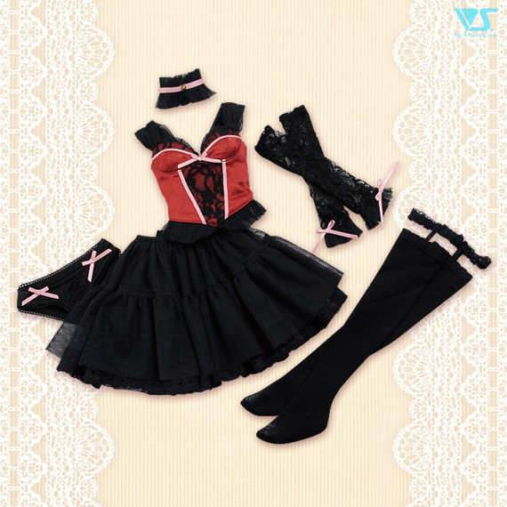 Black Berry Bustier Set, Volks, Accessories, 1/3