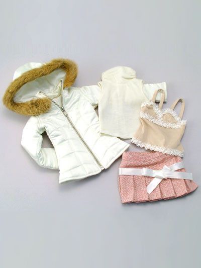 Feminine Down Jacket Set, Volks, Accessories, 1/3