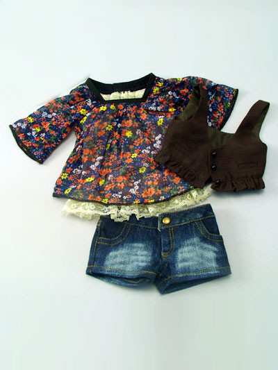 Happy Blooms Outfit Set, Volks, Accessories, 1/3
