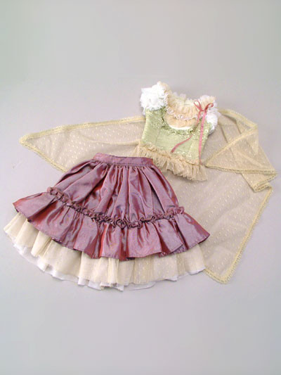 Violet Perfume Dress Set, Volks, Accessories, 1/3