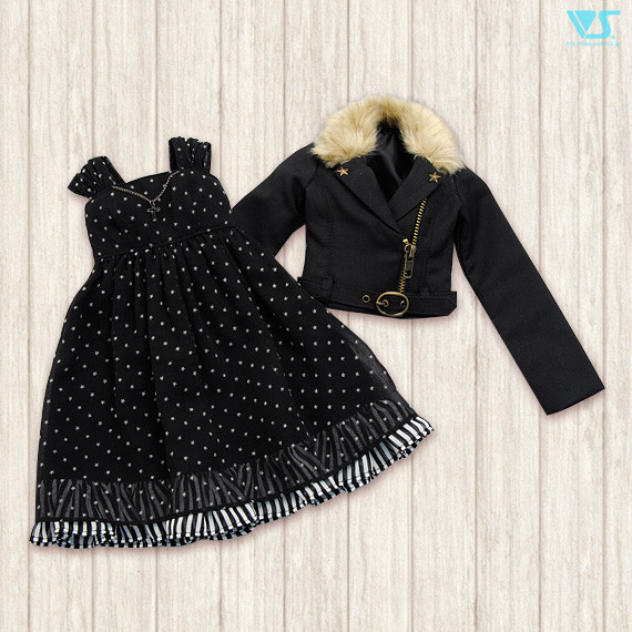 Black Star Dress Set, Volks, Accessories