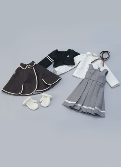 Elementary School Girl Cape Set, Volks, Accessories, 1/3
