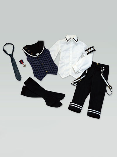 Asterisk Sailor Vest Set, Volks, Accessories, 1/3
