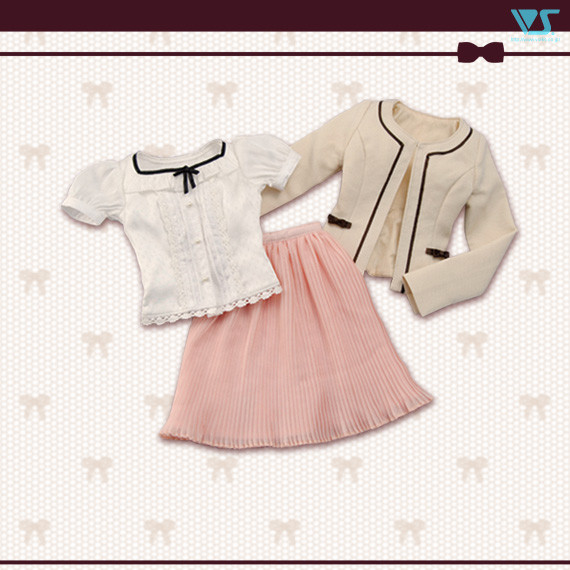 Feminine Ribbon Jacket Set, Volks, Accessories, 1/3