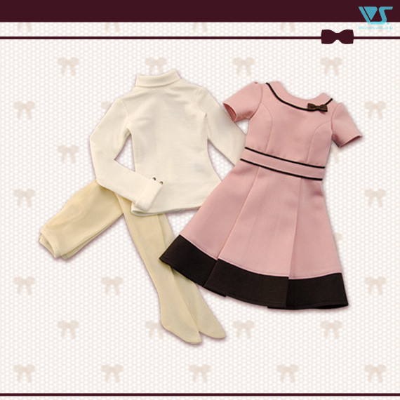 Feminine Ribbon One-Piece Set, Volks, Accessories, 1/3