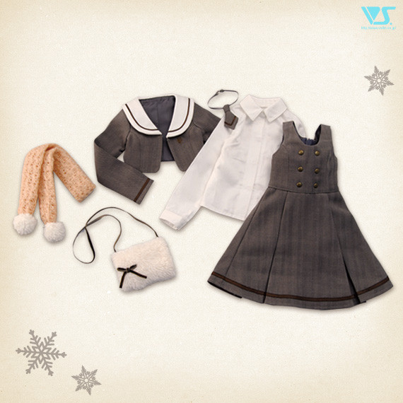 Middle School Missionary School Muffler Set, Volks, Accessories, 1/3