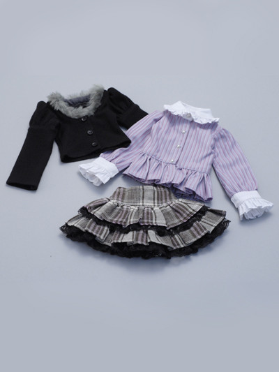 Tartan Lolita Style Set, Volks, Accessories, 1/3