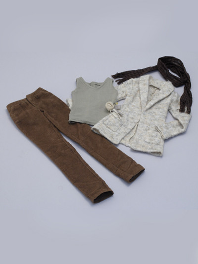 Autumn Long Cardigan Set, Volks, Accessories, 1/3