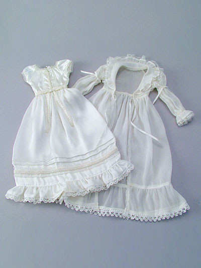 White Nightdress Set, Volks, Accessories, 1/3