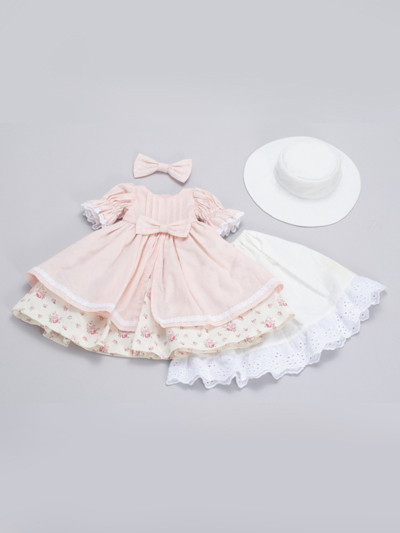Pink Ribbon Dress Set, Volks, Accessories, 1/3