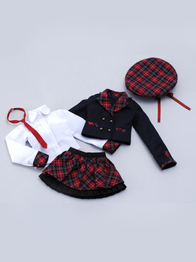 Beret & Navy Blazer Uniform Set, Volks, Accessories, 1/3