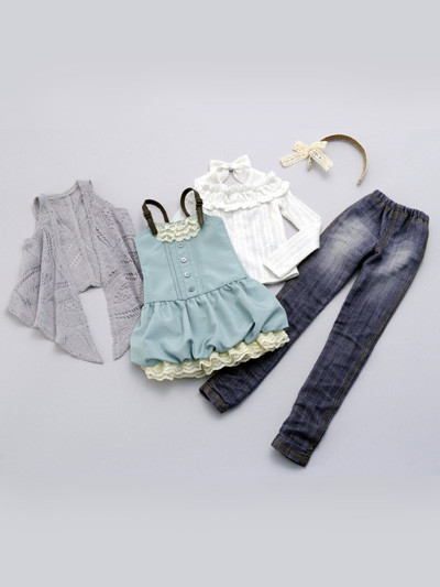 Balloon Dress Set (Green Apple), Volks, Accessories, 1/3