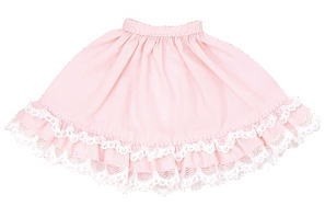 Preppy Frill Tiered Skirt (Pink), Azone, Accessories, 1/6, 4580116043383