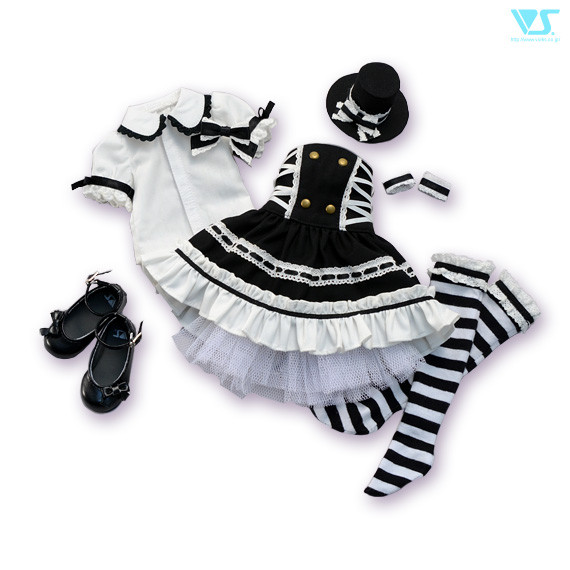 Monochrome Lolita Corset, Volks, Accessories, 1/3