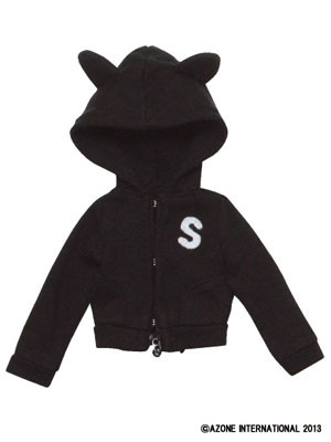SnottyCat Nekomimi Hood Parka (Black), Azone, Accessories, 1/6, 4580116042003
