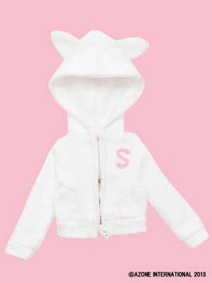 SnottyCat Nekomimi Hood Parka (White), Azone, Accessories, 1/6, 4580116042010