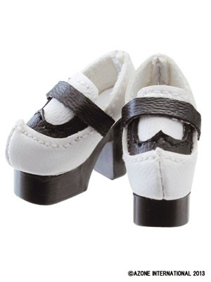 WickedStyle Double-soled High Heel Rock Shoes (White), Azone, Accessories, 1/6, 4580116042126