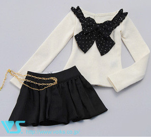 Chiffon Top & Flare Trousers Set, Volks, Accessories, 1/3, 4518992396361