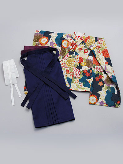 Indigo Taisho Modern Schoolgirl Set, Volks, Accessories, 1/3