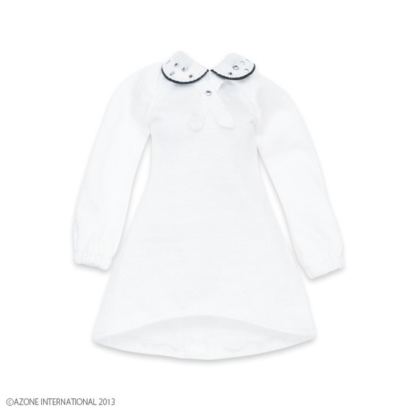 Romantic Girly! Décollete Collar Onepiece (White), Azone, Accessories, 1/6, 4580116040672