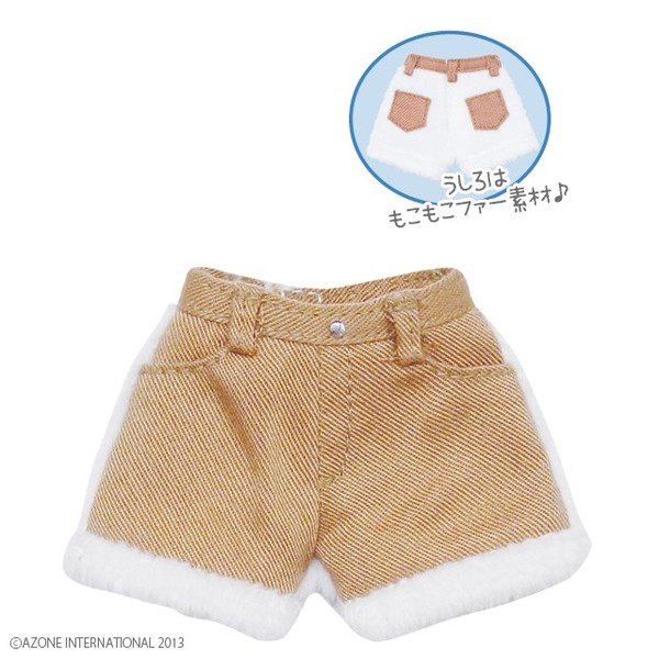 Fanny Fanny Back Fur Short Pants (Beige), Azone, Accessories, 1/6, 4580116040290
