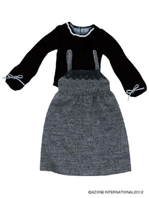 Blue Bird's Song　Pretty Holiday Set (Grey x Black), Azone, Accessories, 1/6, 4580116039836