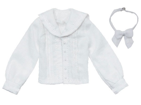 Sailor Ribbon Blouse (Off White x Off White), Azone, Accessories, 1/6, 4580116039195