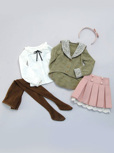 Lacy Sailor Cardigan Set, Volks, Accessories, 1/3