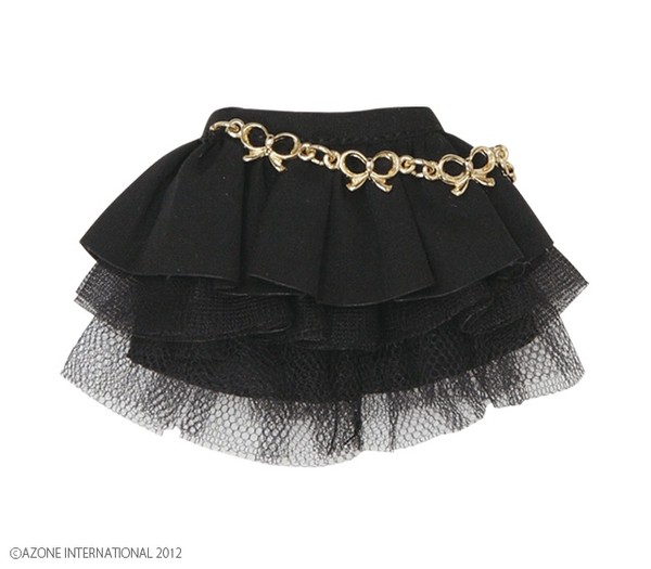 Ribbon Chain Pannier (Black), Azone, Accessories, 1/6, 4580116038495