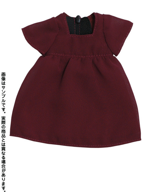 Blue Bird's Song Chiffon One-piece (Wine), Azone, Accessories, 1/6, 4571117003964