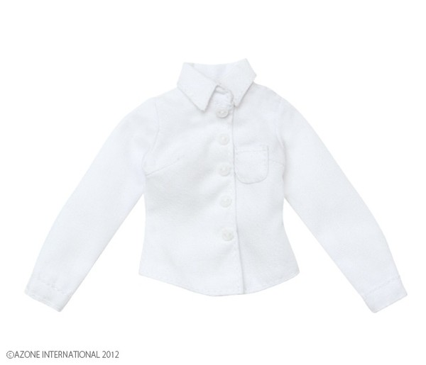 Long Sleeved Y Shirt (White), Azone, Accessories, 1/6, 4580116037306