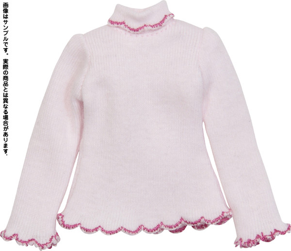 Romantic Girly! Flower Long Sleeve Turtleneck (Powder Pink), Azone, Accessories, 1/6, 4571117005777