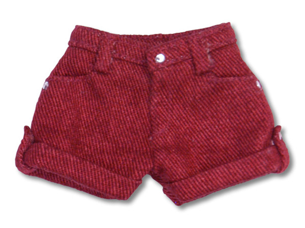 Romantic Girly! Roll-up Short Pants (Red Denim), Azone, Accessories, 1/6, 4571116994034