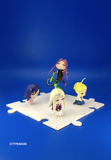 Illyasviel Von Einzbern, Rider, Saber, Sakura Matou (Fate Tsukurimonoji E), Fate/Hollow Ataraxia, Fate/Stay Night, Beat, Pre-Painted