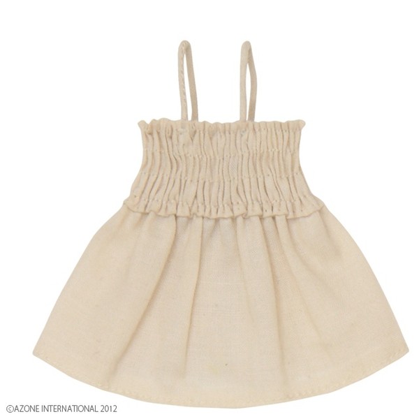 KushuKushu Shirring Camisole (Beige), Azone, Accessories, 1/6, 4580116037610