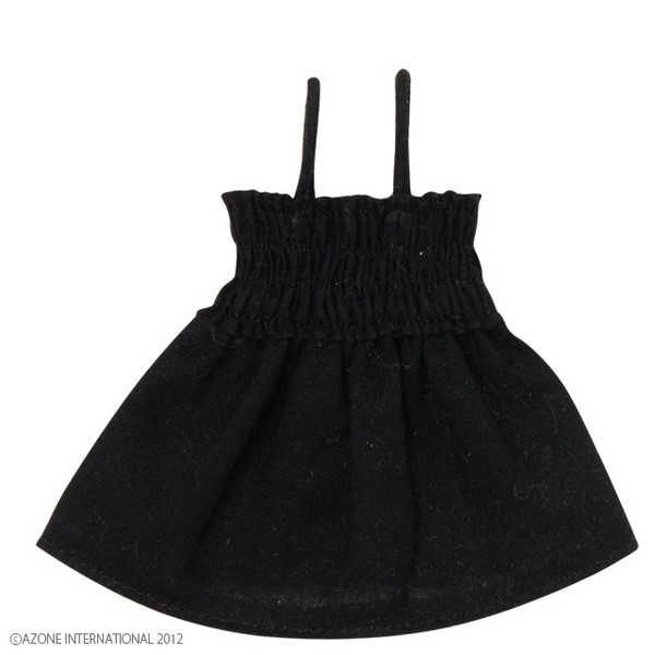 KushuKushu Shirring Camisole (Black), Azone, Accessories, 1/6, 4580116037627