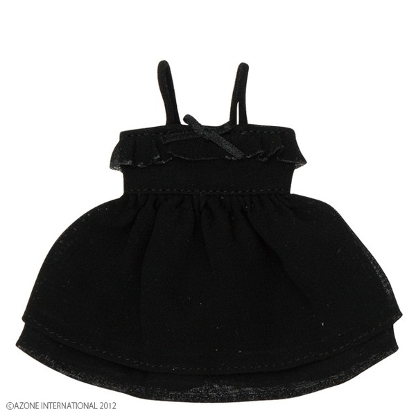 Chiffon Ribbon Camisole (Black), Azone, Accessories, 1/6, 4580116037580