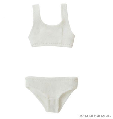 Sports Brassieres & Shorts Set (White), Azone, Accessories, 1/6, 4580116035982