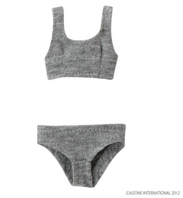 Sports Brassieres & Shorts Set (Gray), Azone, Accessories, 1/6, 4580116035968