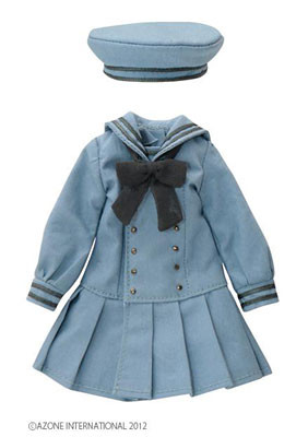 Gymnasium Sailor Onepiece Set (Light Blue), Azone, Accessories, 1/6, 4580116036255